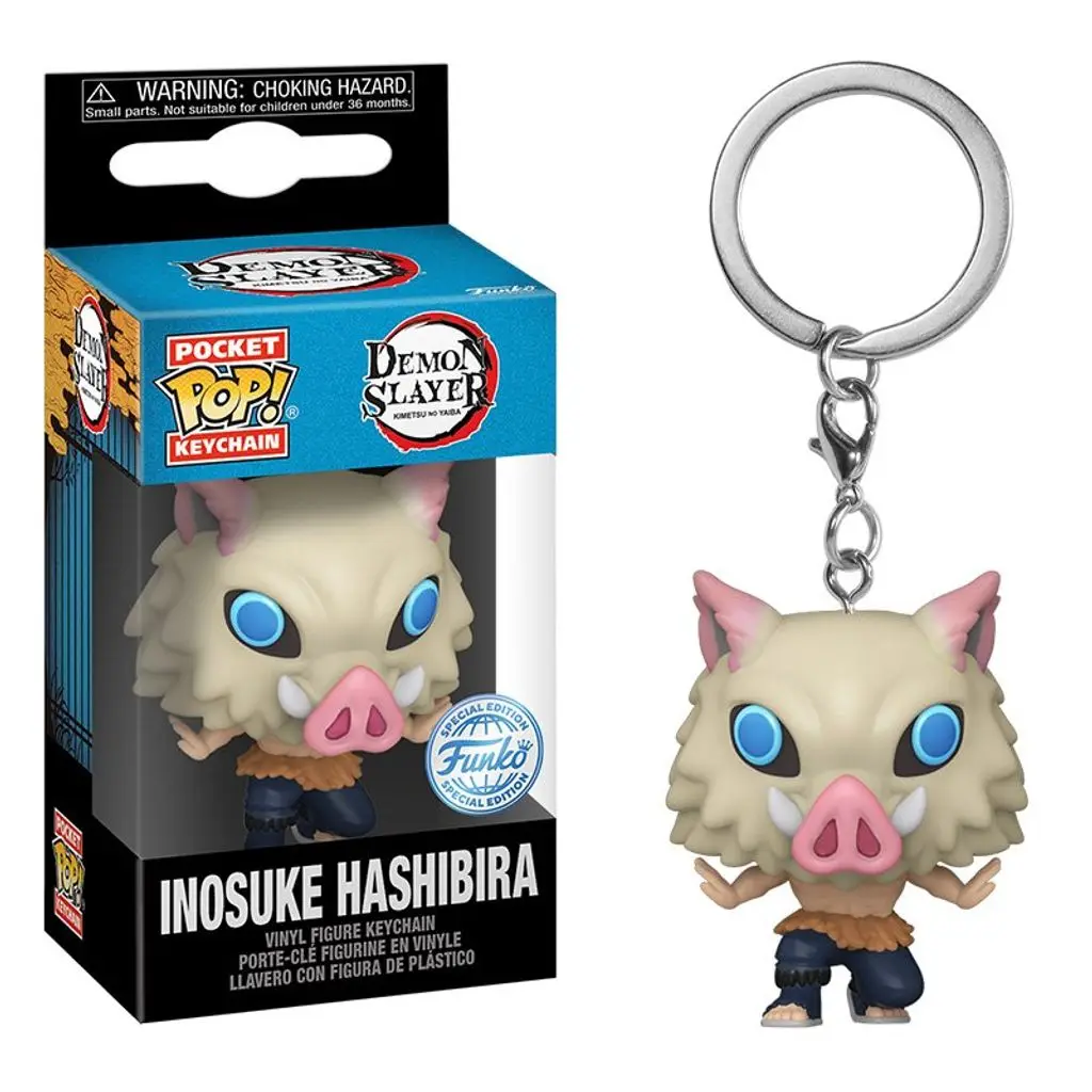 Popular Anime Merchandise - FUNKO POP Demon Slayer Sleutelhangers INOSUKE