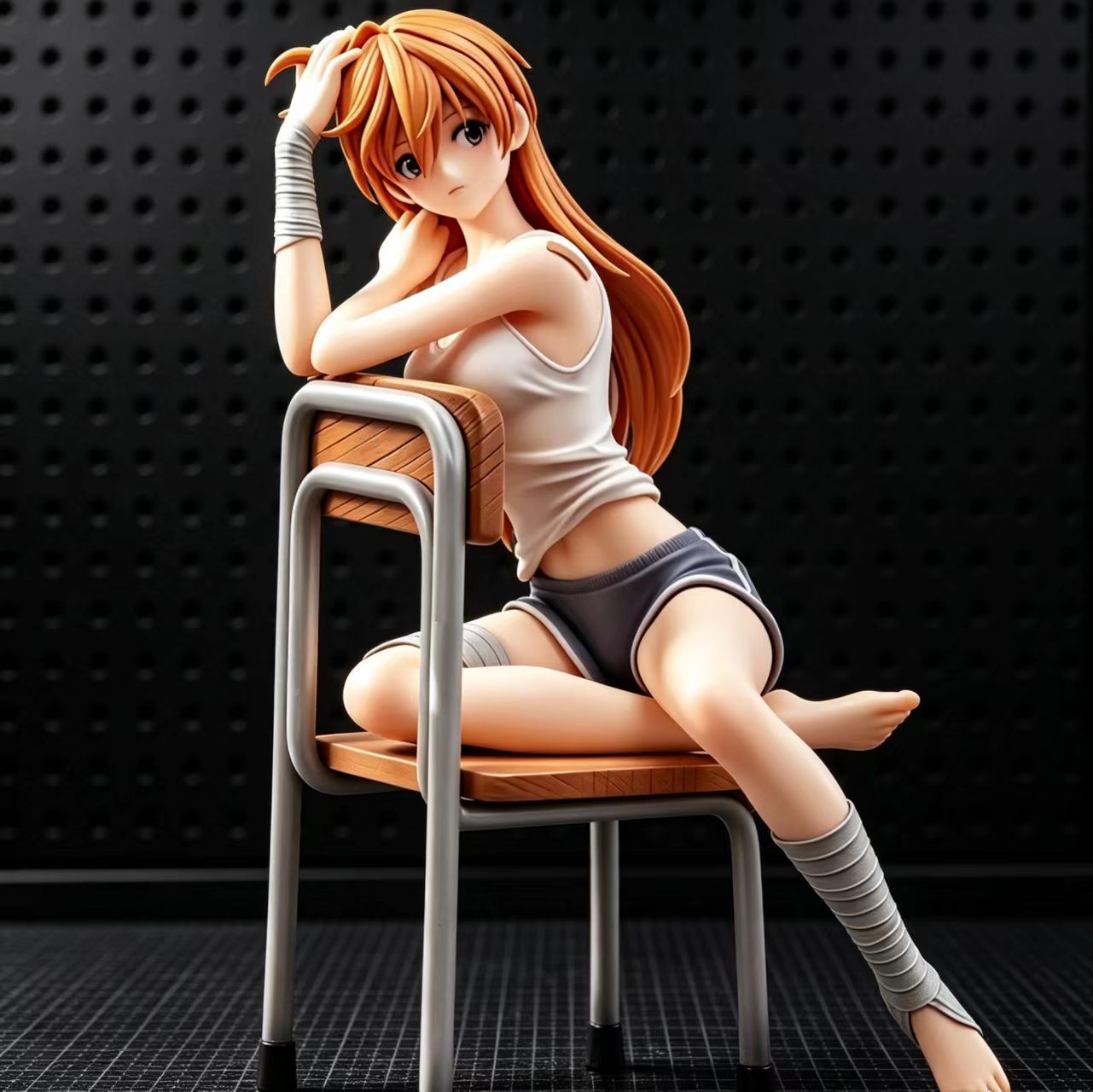 Popular Anime Merchandise - Stille Kunst - Asuka Anime GK-modelbeeldje,