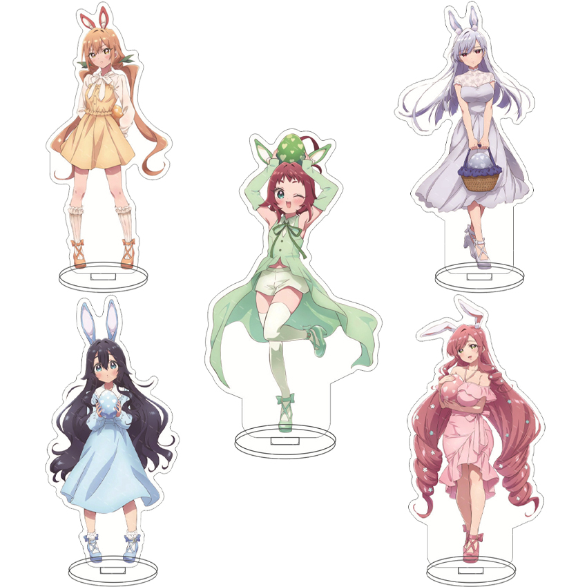 Anime Merchandise Collection - 16CM Anime De 100 Vriendinnen Die
