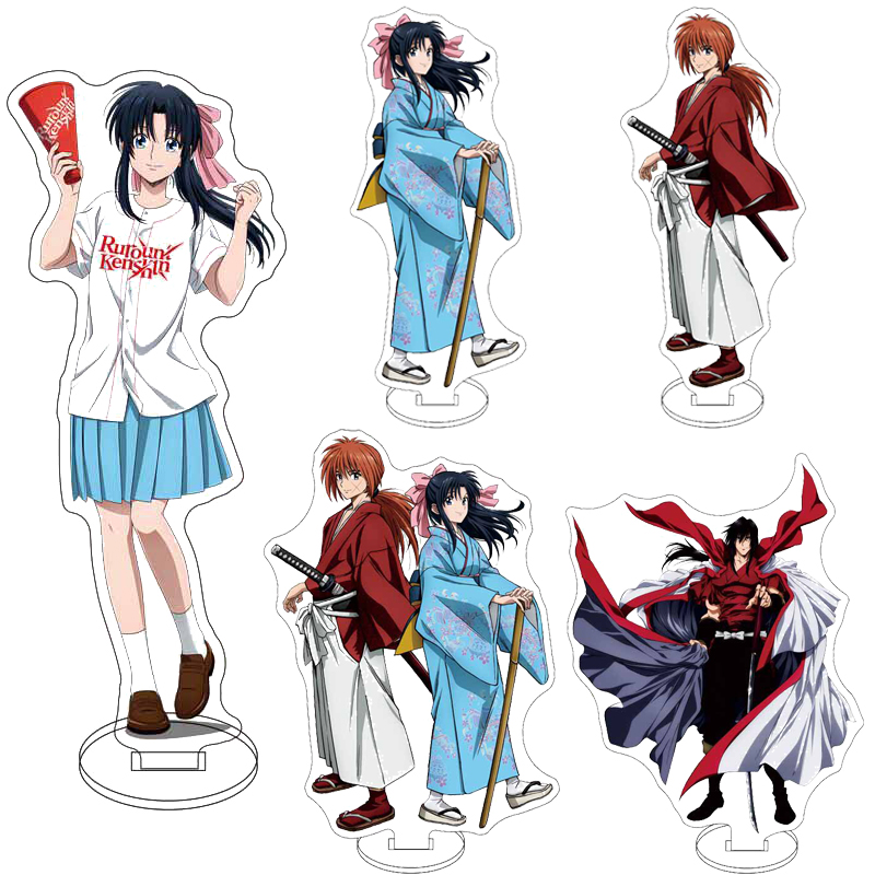 Anime Merchandise Collection - 16CM Acryl Figuurstandaard Anime Rurouni Kenshin